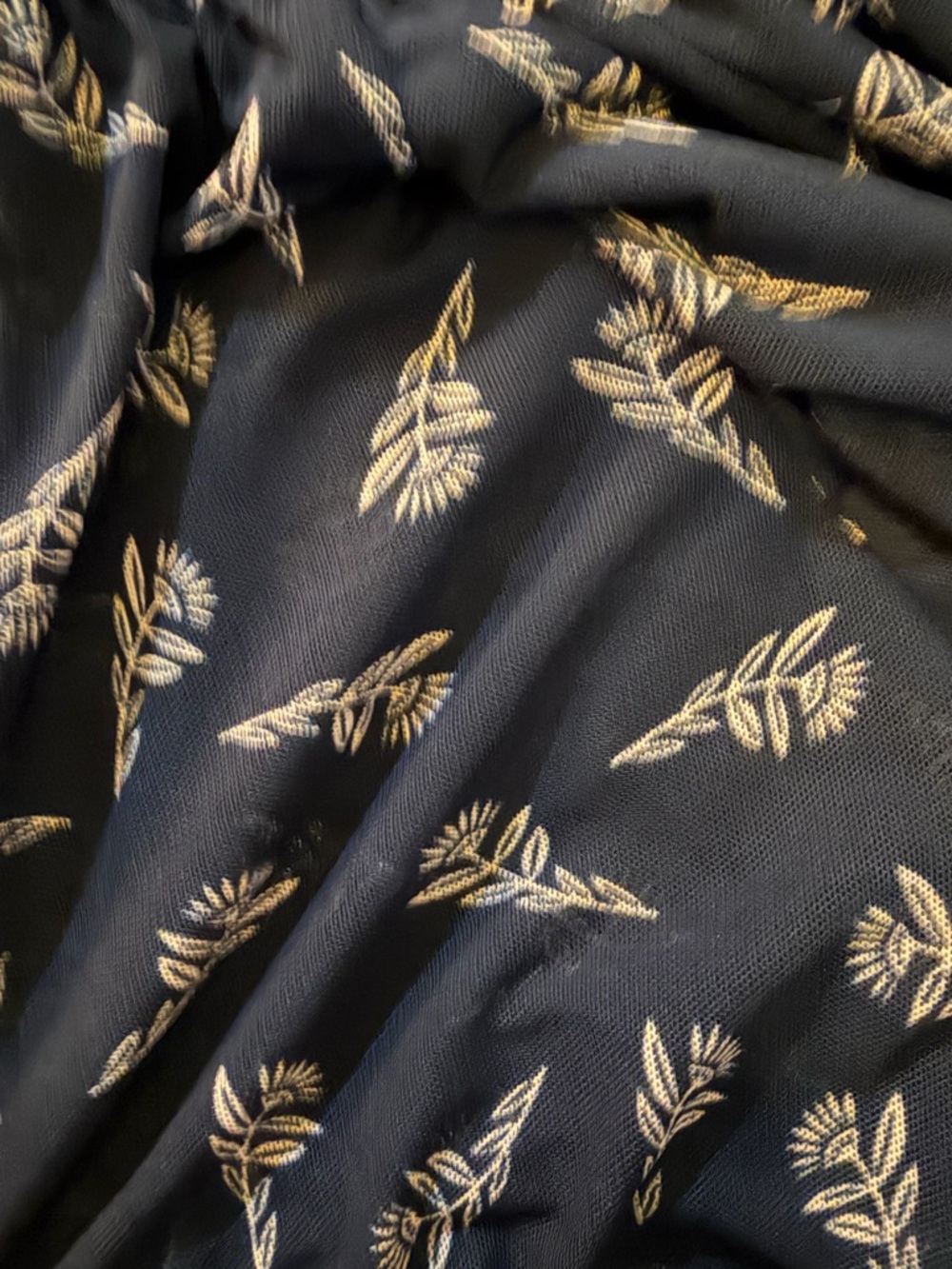 Knox Rose Long Sleeve Navy Floral Maxi Dress - Picture 4 of 4